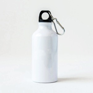 Kancalı Beyaz su matarası - 600ml