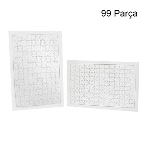 Dikdörtgen Puzzle A4 - 99 Parça