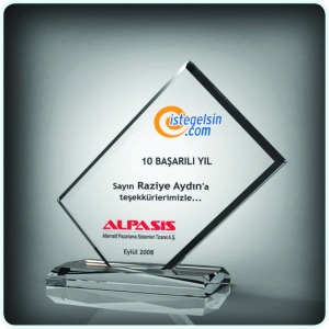 Kristal Plaket